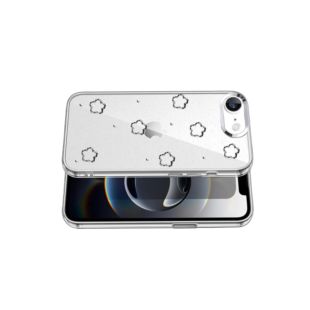 Apple iPhone 16E Fiyonk Desenli Kapak - Desen 2