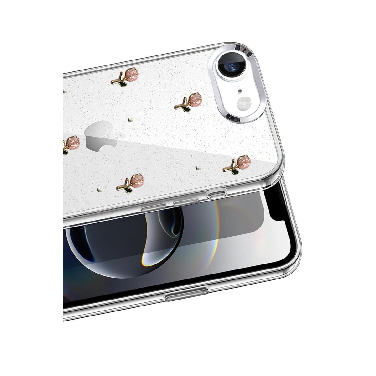 Apple iPhone 16E Fiyonk Desenli Kapak - Desen 6