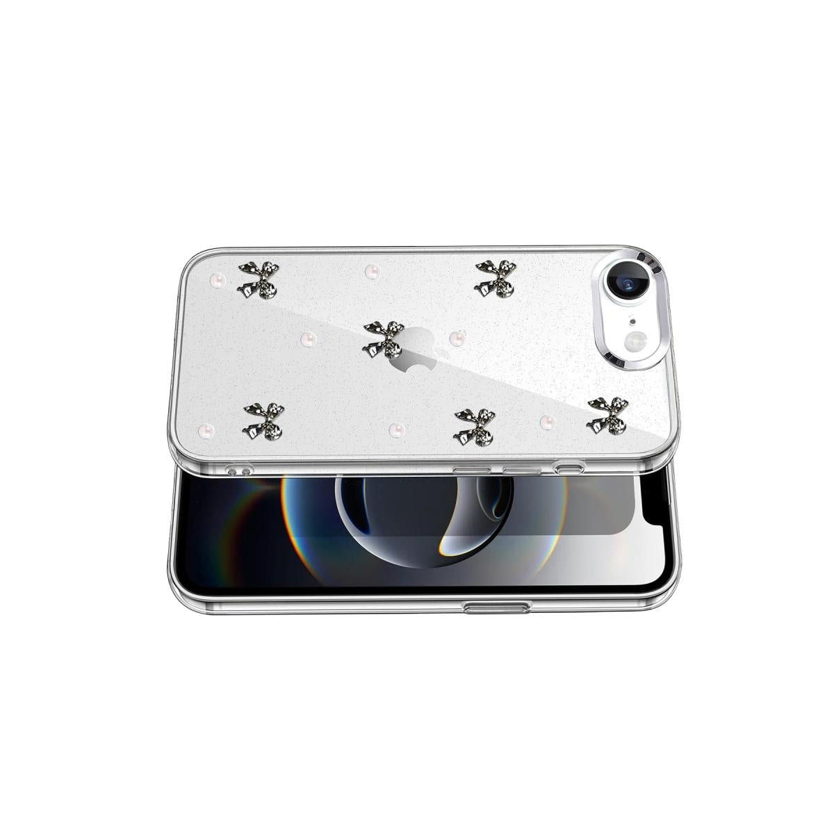 Apple iPhone 16E Fiyonk Desenli Kapak - Desen 8