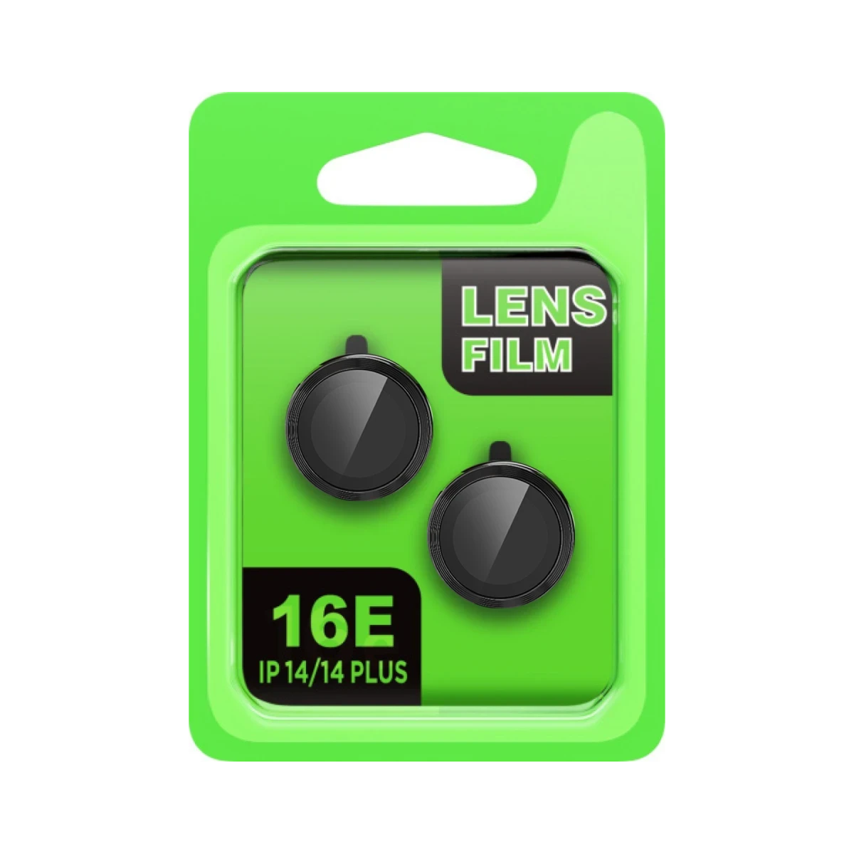 Apple iPhone 16E Raze Metal Kamera Lens - Siyah