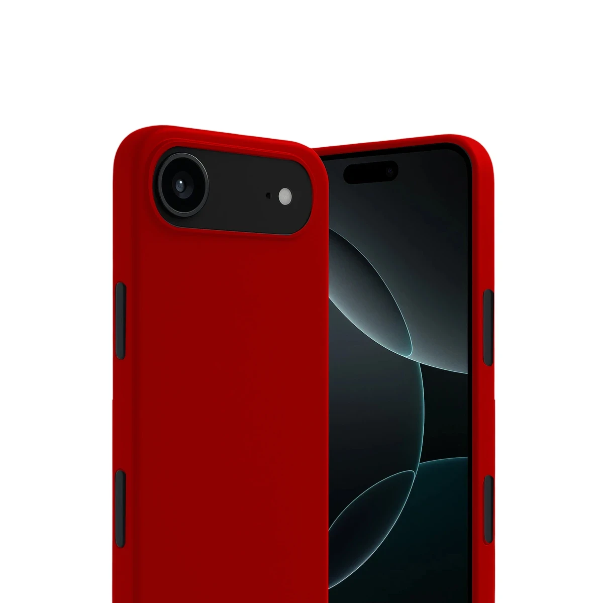 Apple iPhone 17 Air First Silikon - Kırmızı