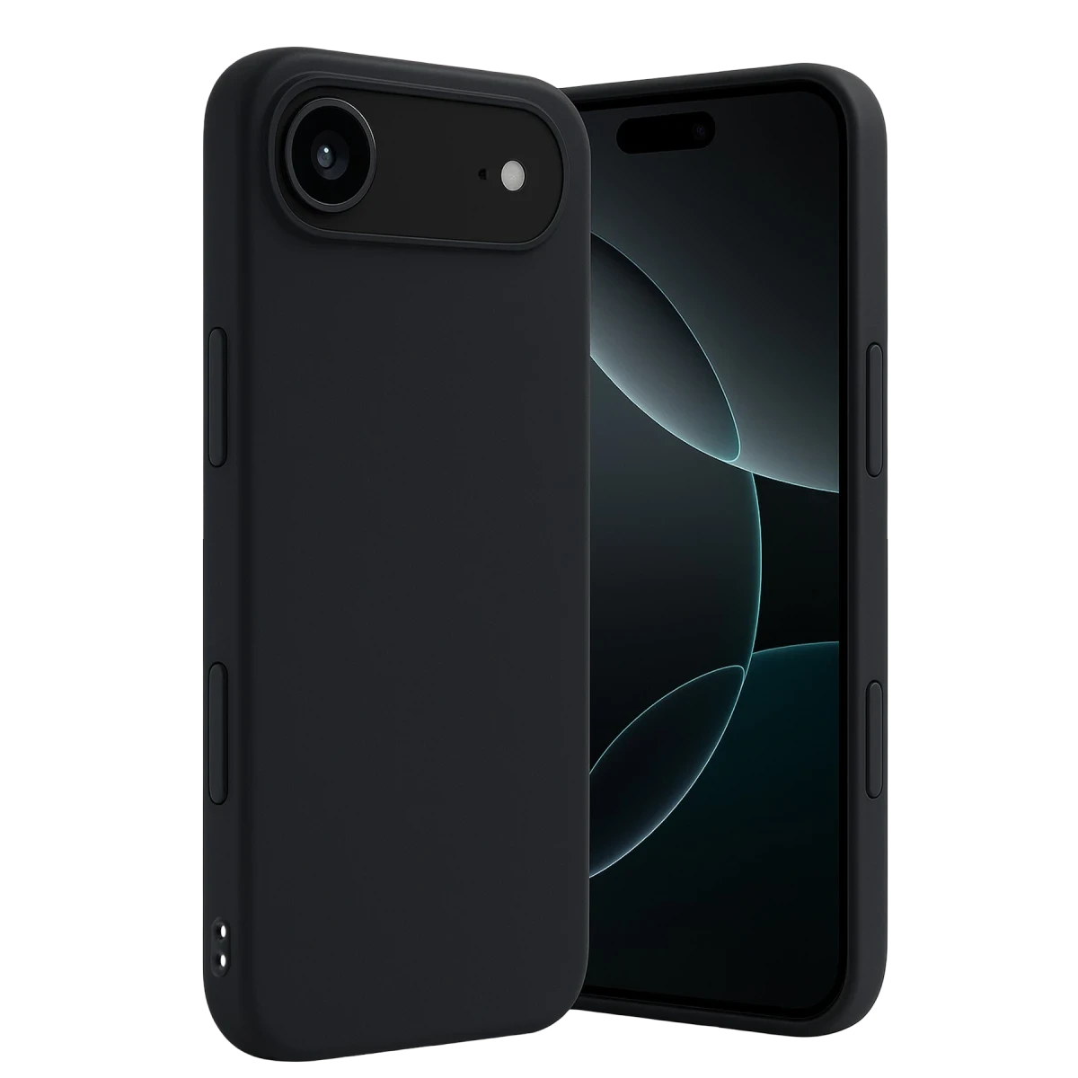 Apple iPhone 17 Air First Silikon - Siyah