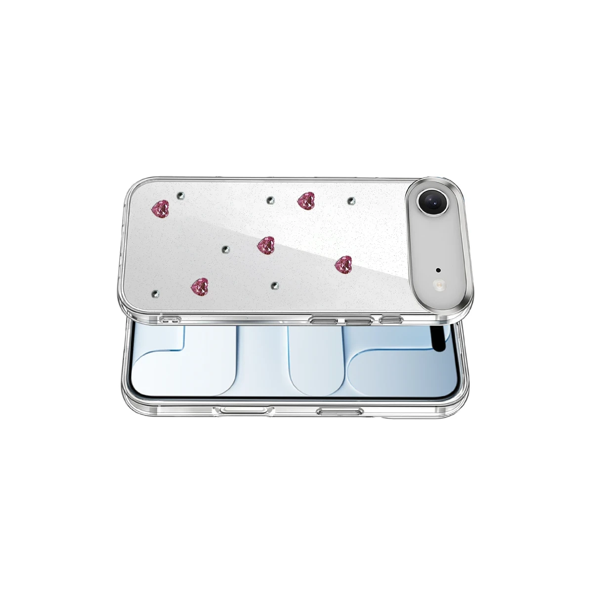 Apple iPhone 17 Air Fiyonk Desenli Kapak - Desen 3