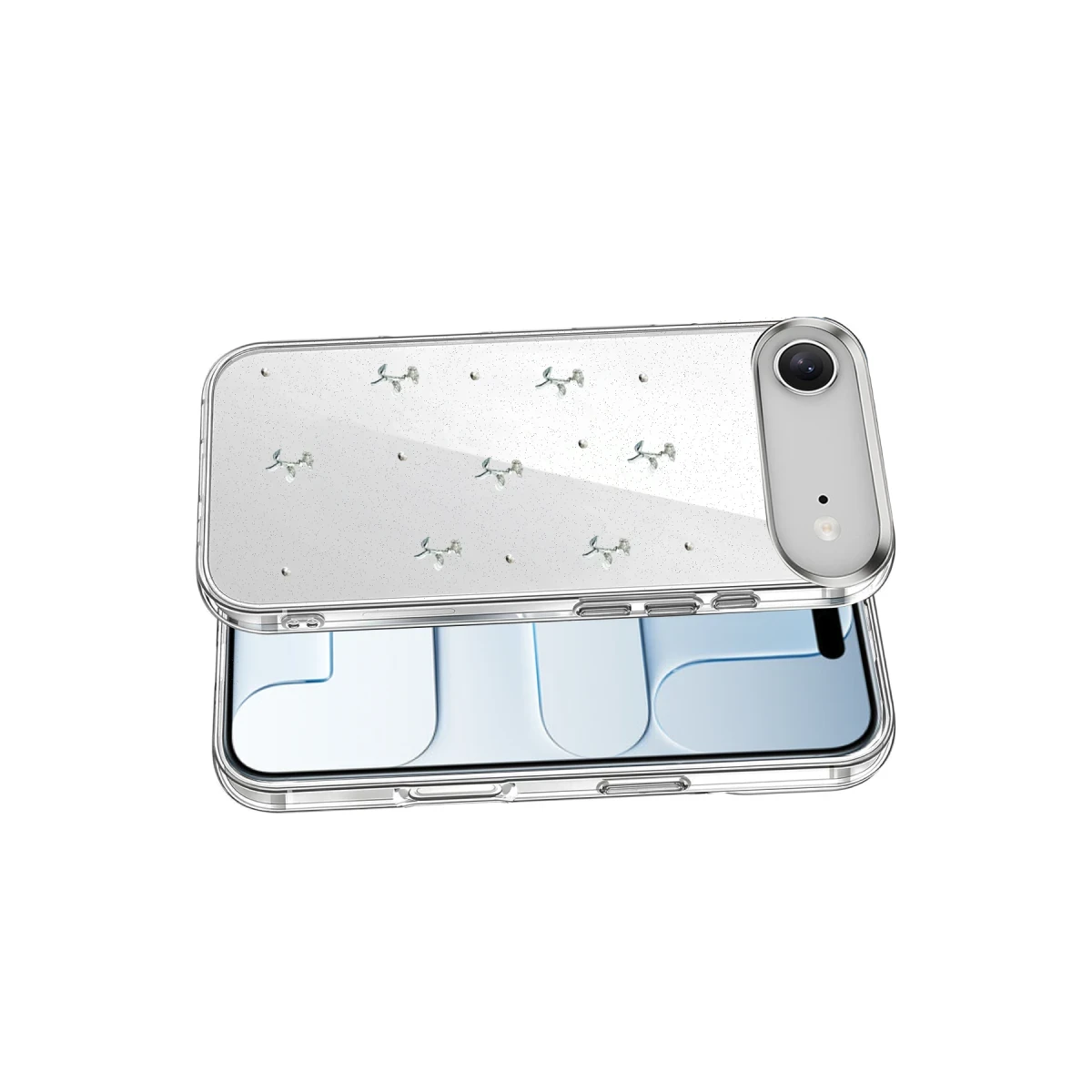 Apple iPhone 17 Air Fiyonk Desenli Kapak - Desen 4