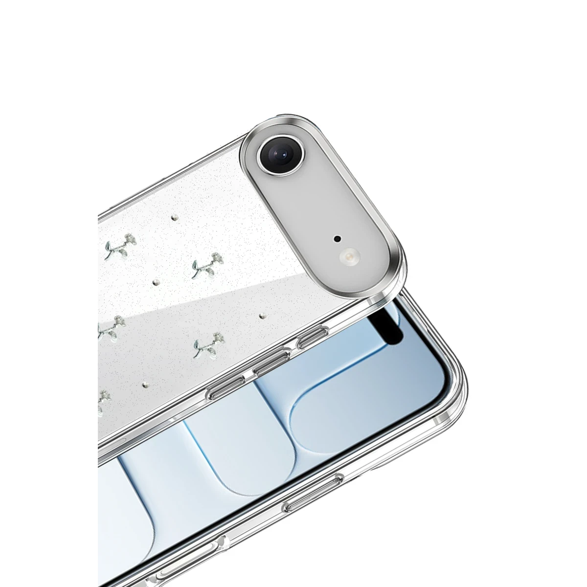 Apple iPhone 17 Air Fiyonk Desenli Kapak - Desen 4