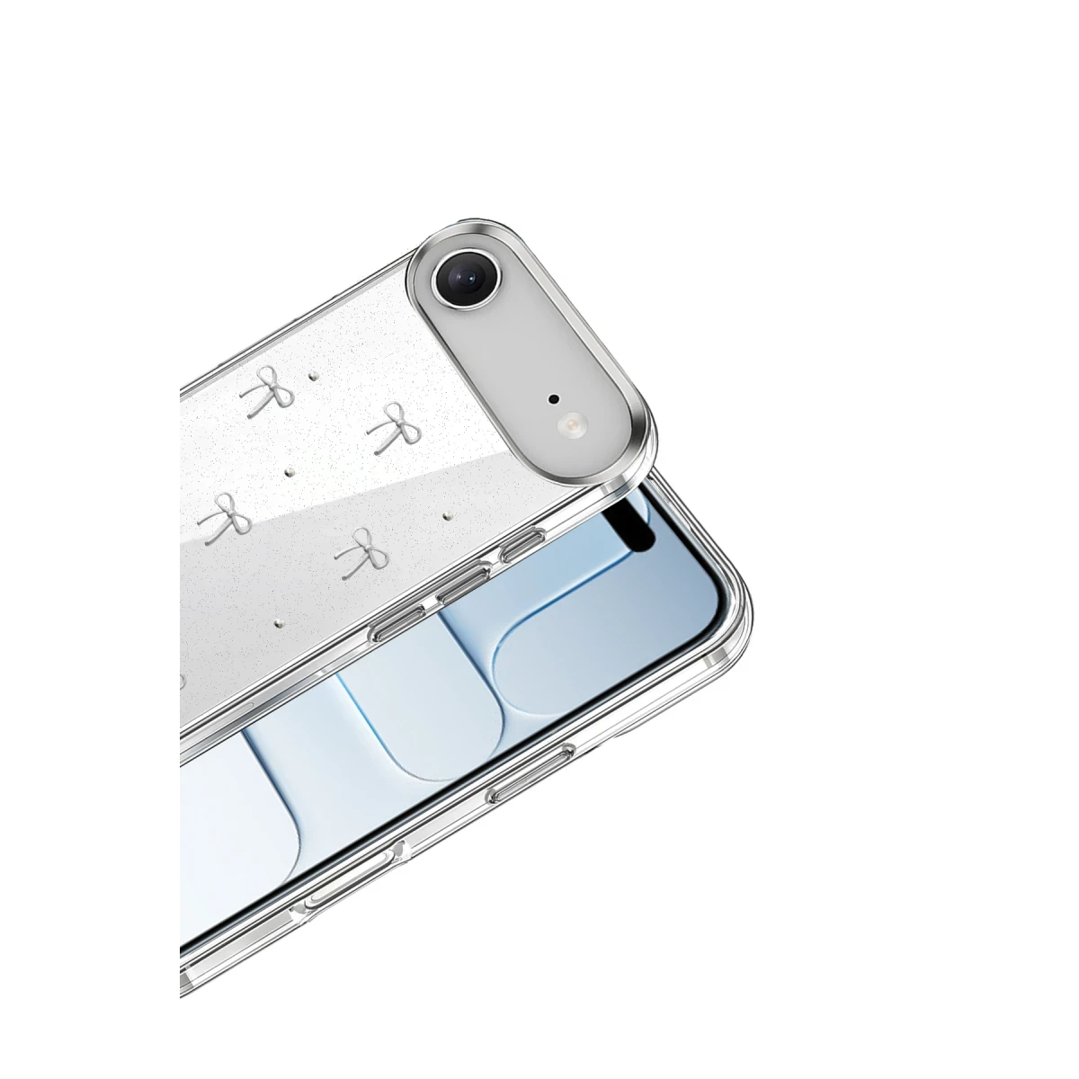 Apple iPhone 17 Air Fiyonk Desenli Kapak - Desen 5