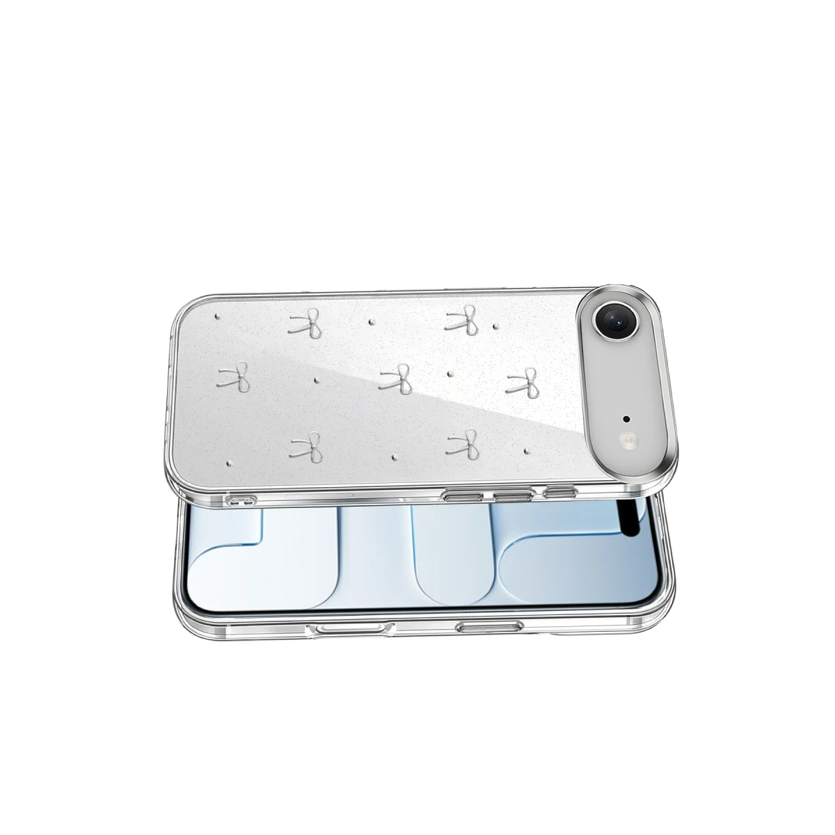 Apple iPhone 17 Air Fiyonk Desenli Kapak - Desen 5