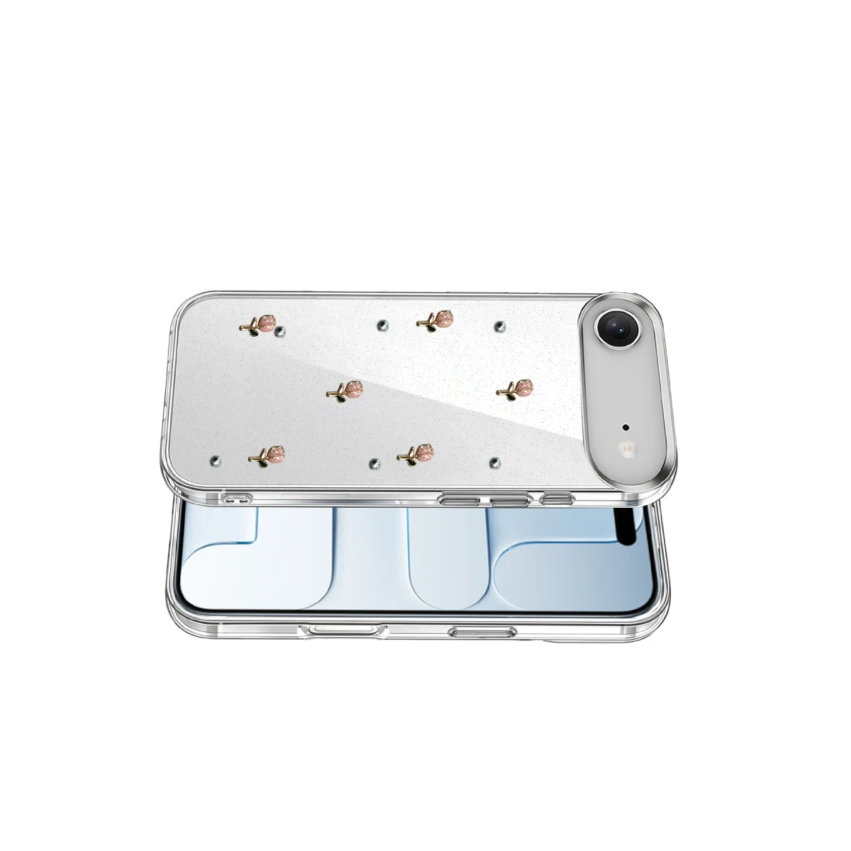 Apple iPhone 17 Air Fiyonk Desenli Kapak - Desen 6