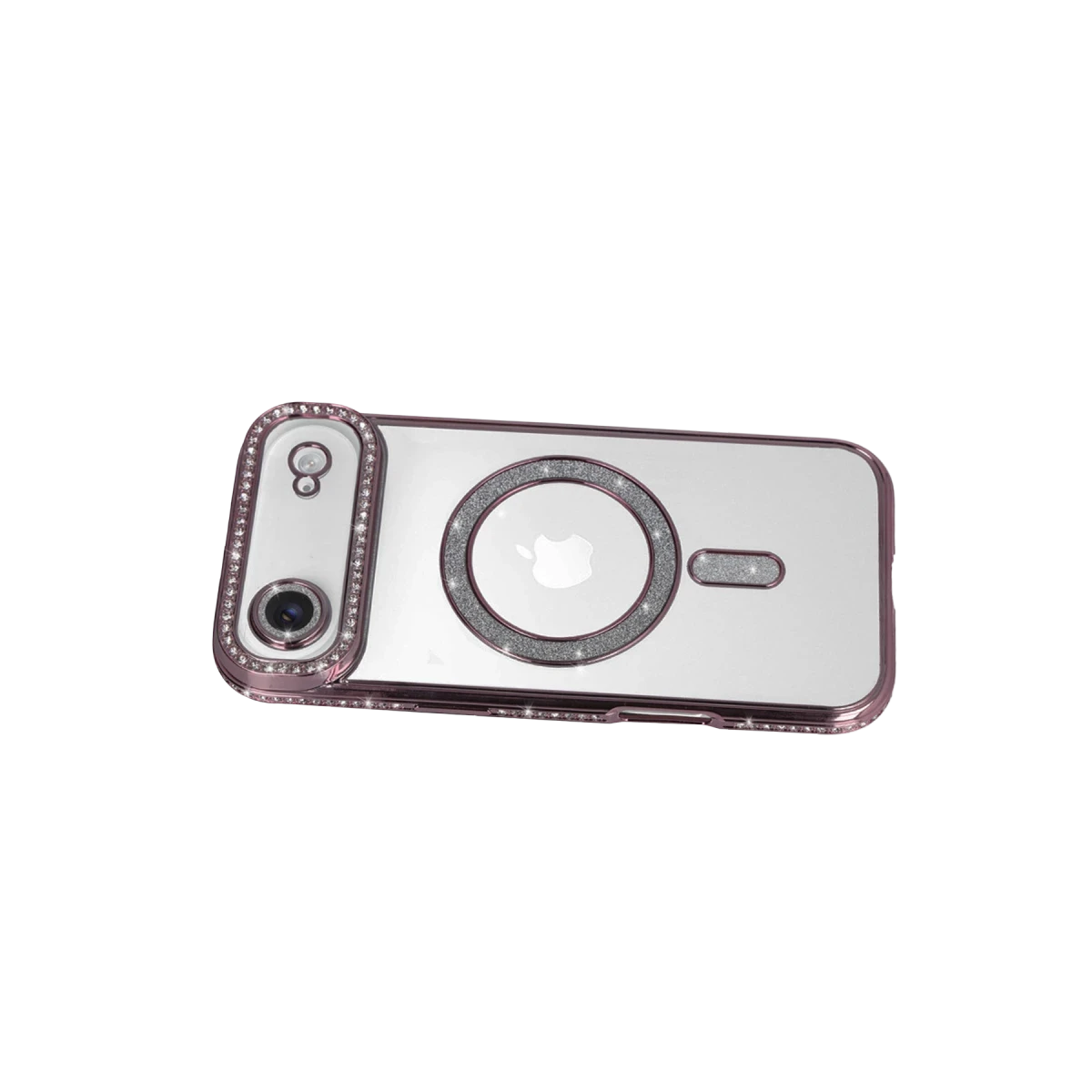 Apple iPhone 17 Air Joke Simli Magneticsafe Kılıf - Pembe