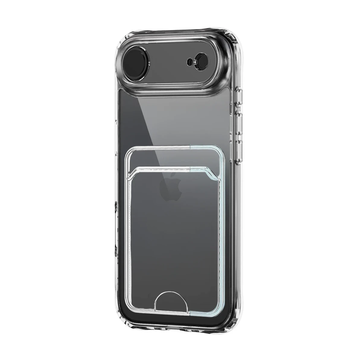 Apple iPhone 17 Air Kart Şeffaf Silikon - Şeffaf