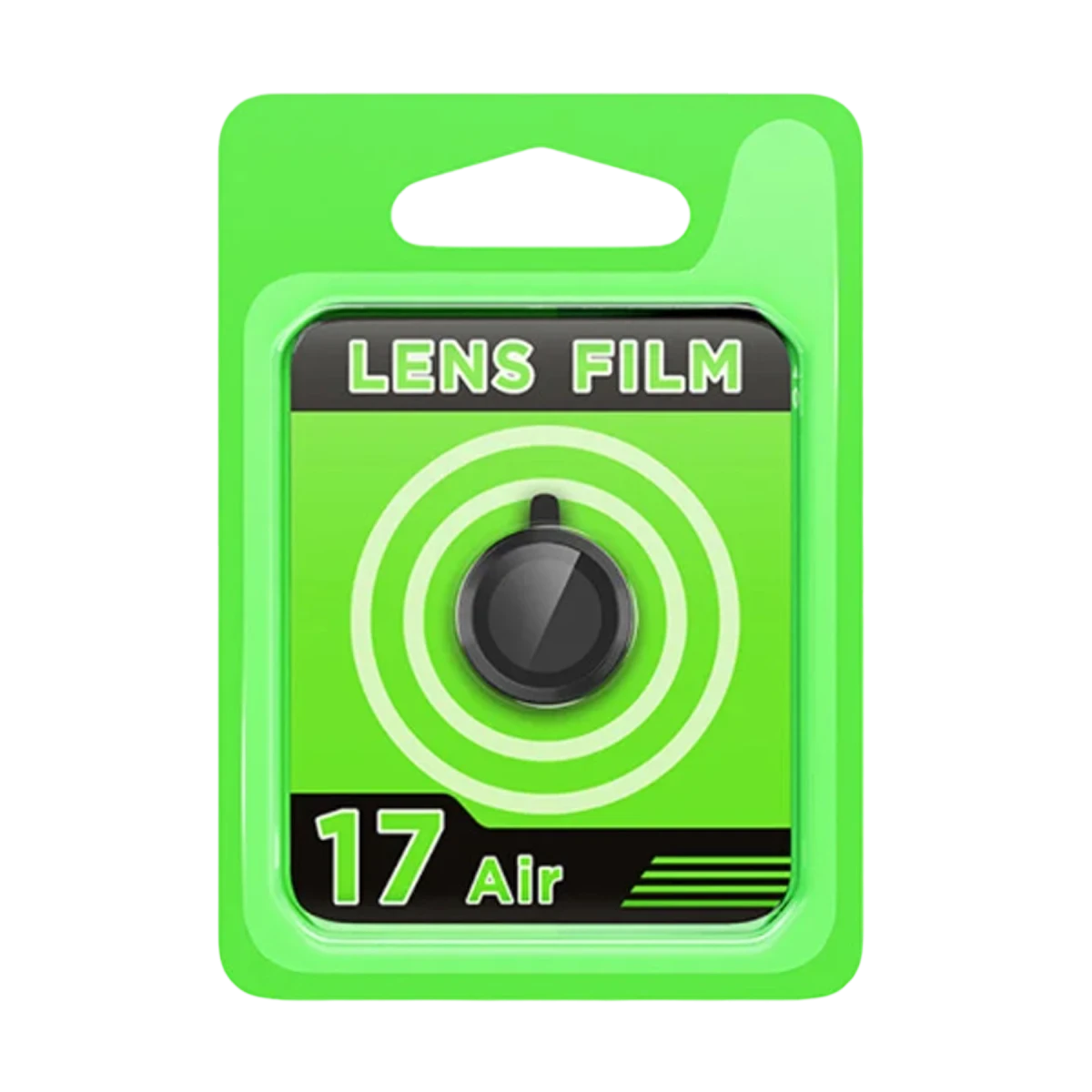 Apple iPhone 17 Air Raze Metal Kamera Lens - Siyah