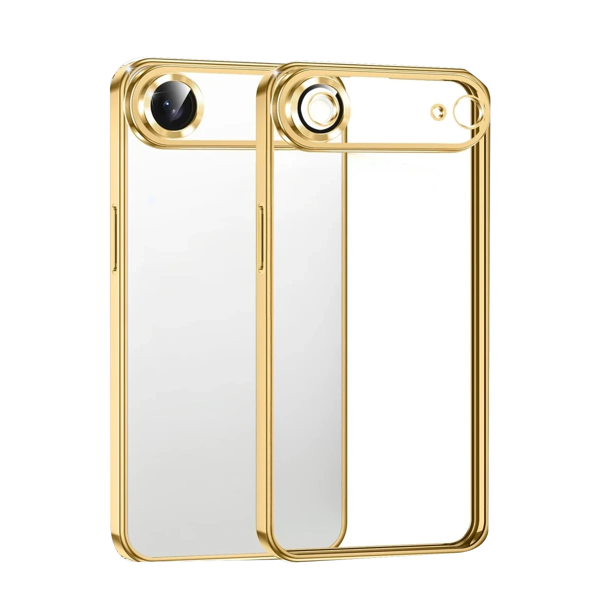 Apple iPhone 17 Air Razer Lensli Silikon - Gold