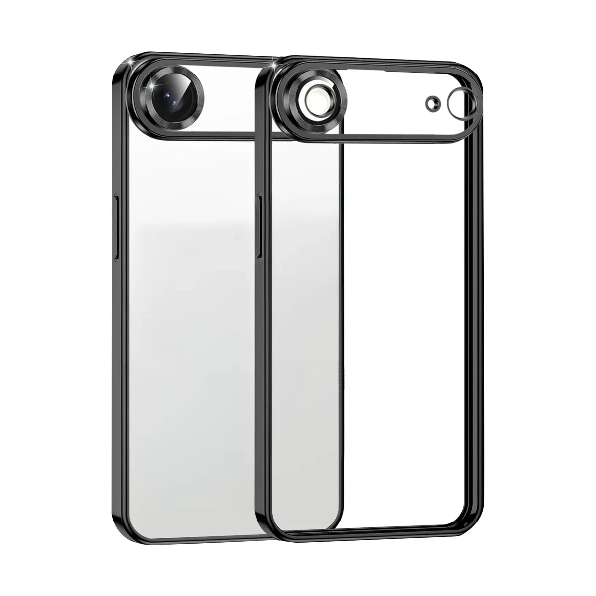 Apple iPhone 17 Air Razer Lensli Silikon - Siyah