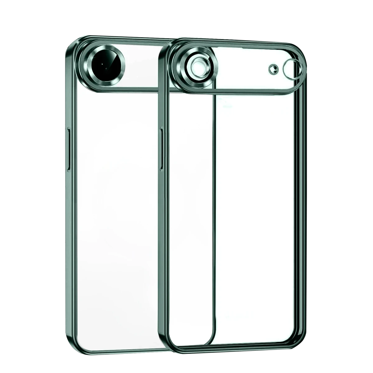 Apple iPhone 17 Air Razer Lensli Silikon - Yeşil