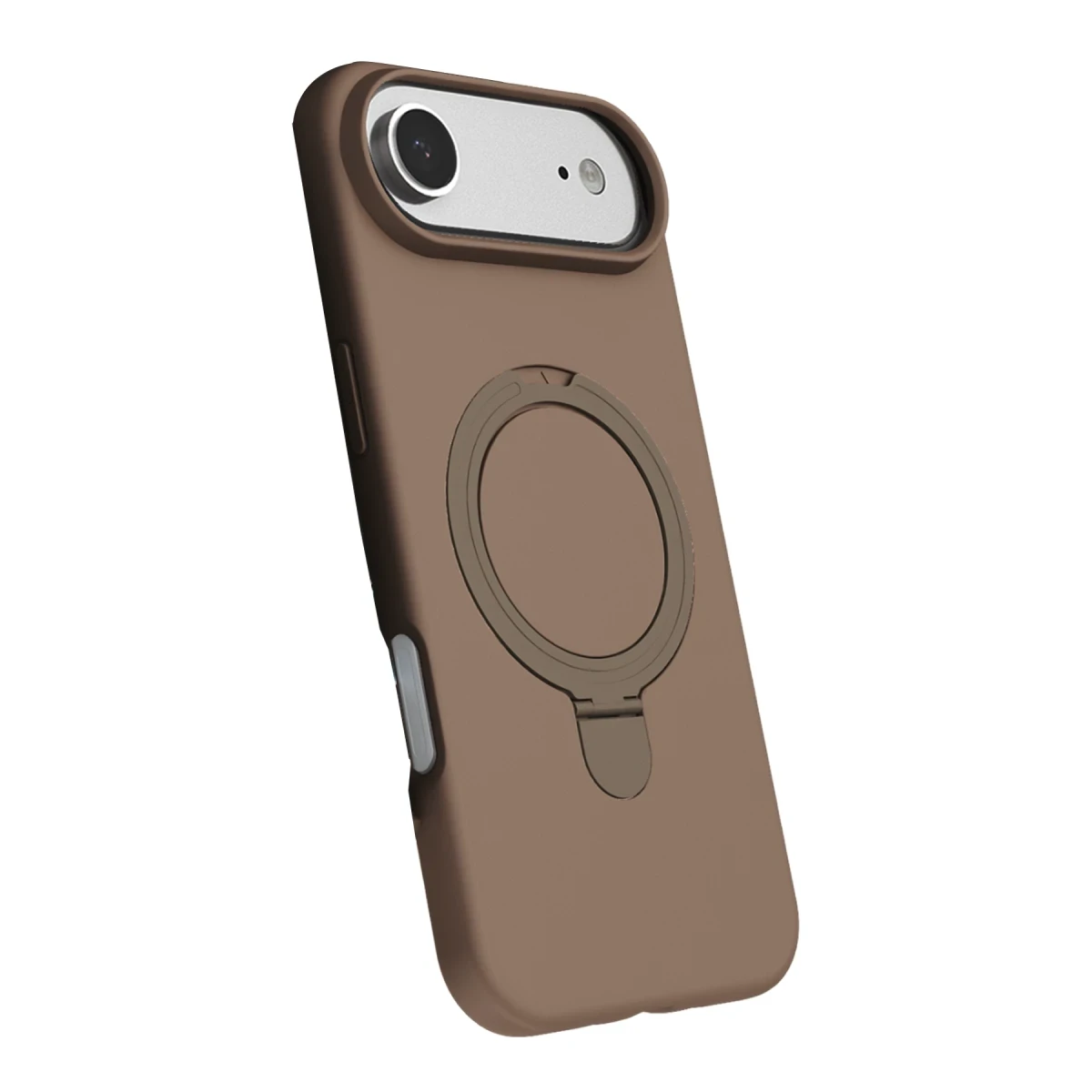 Apple iPhone 17 Air Regal Magsafe Standlı Kapak - Çöl Titanyum