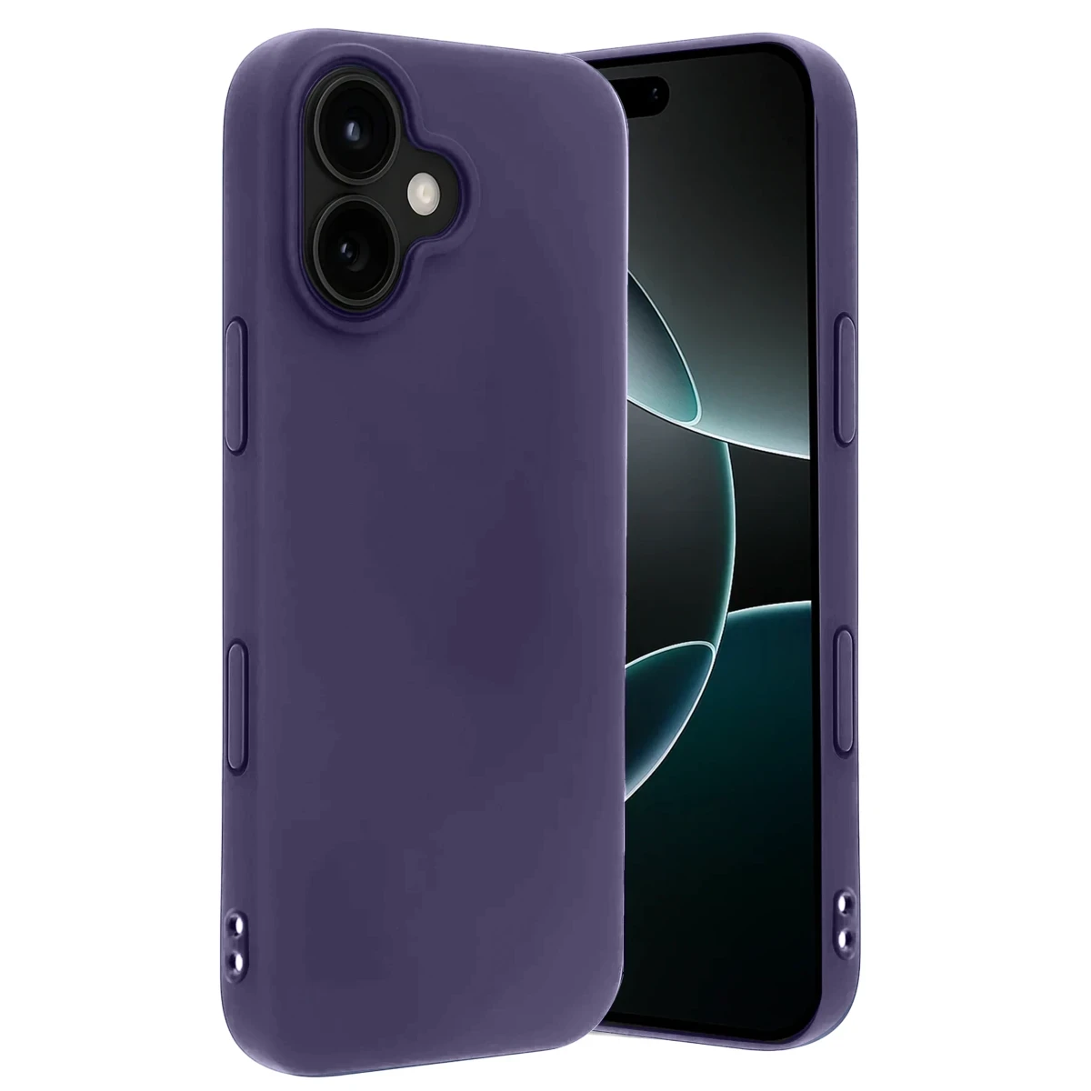 Apple iPhone 17 First Silikon - Mürdüm