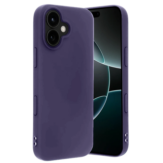 Apple iPhone 17 First Silikon - Mürdüm
