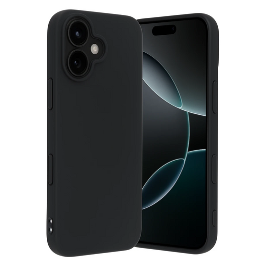 Apple iPhone 17 First Silikon - Siyah