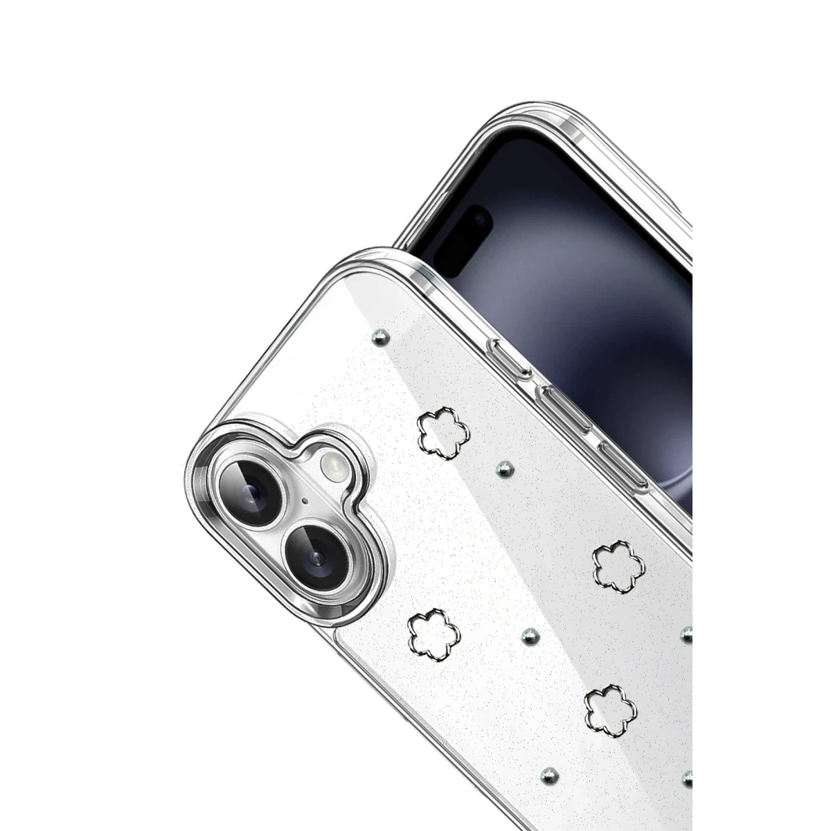 Apple iPhone 17 Fiyonk Desenli Kapak - Desen 2