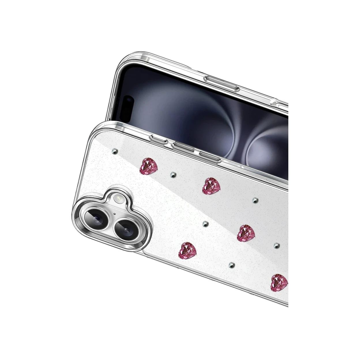 Apple iPhone 17 Fiyonk Desenli Kapak - Desen 3