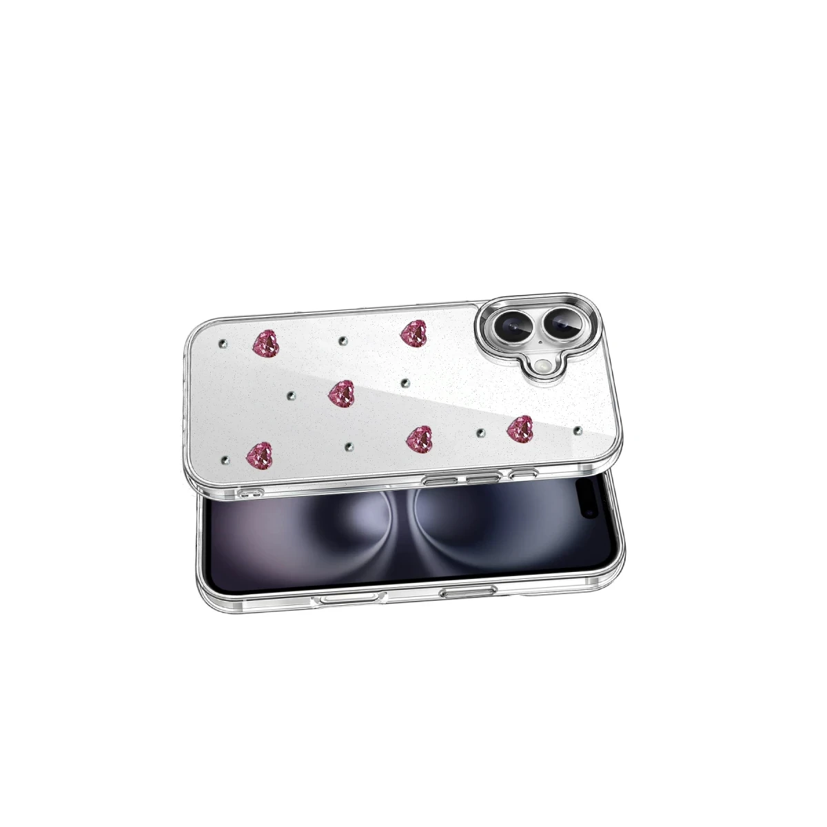 Apple iPhone 17 Fiyonk Desenli Kapak - Desen 3