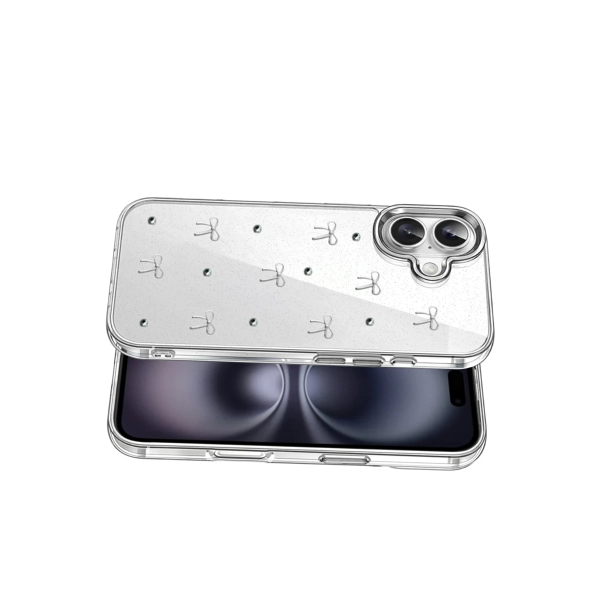 Apple iPhone 17 Fiyonk Desenli Kapak - Desen 5