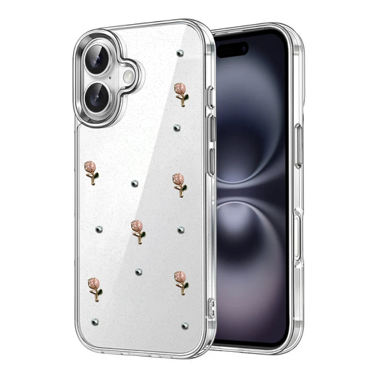 Apple iPhone 17 Fiyonk Desenli Kapak - Desen 6