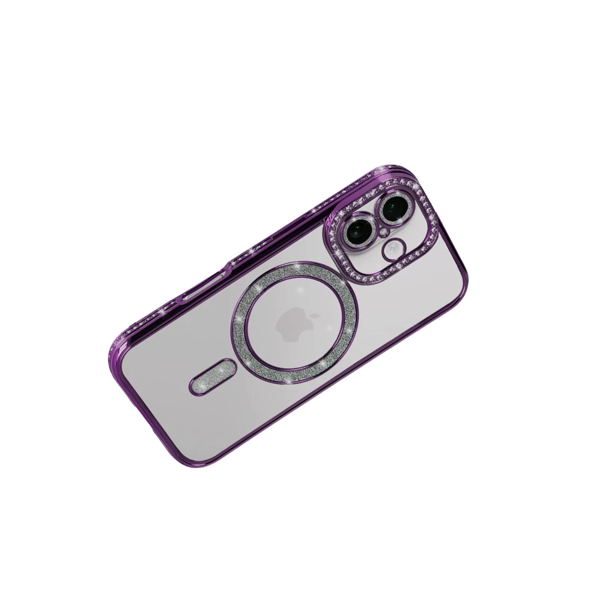 Apple iPhone 17 Joke Simli Magneticsafe Kılıf - Derin Mor