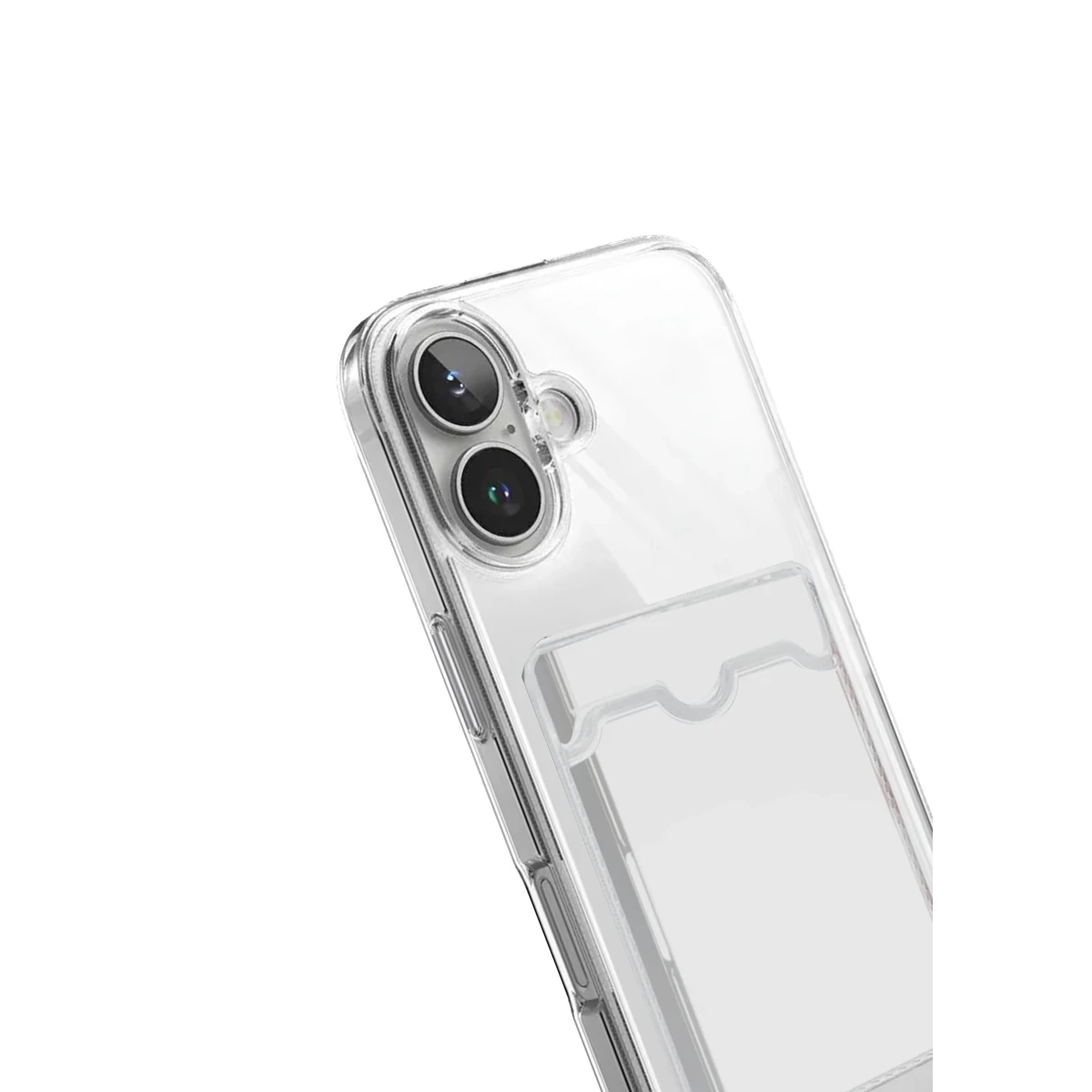Apple iPhone 17 Kart Şeffaf Silikon - Şeffaf