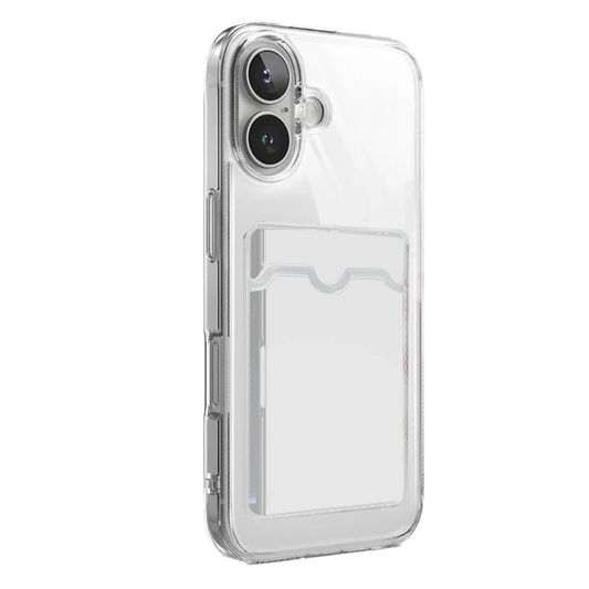 Apple iPhone 17 Kart Şeffaf Silikon - Şeffaf
