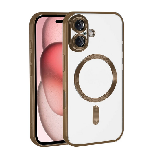 Apple iPhone 17 Kross Magneticsafe Kapak - Çöl Titanyum