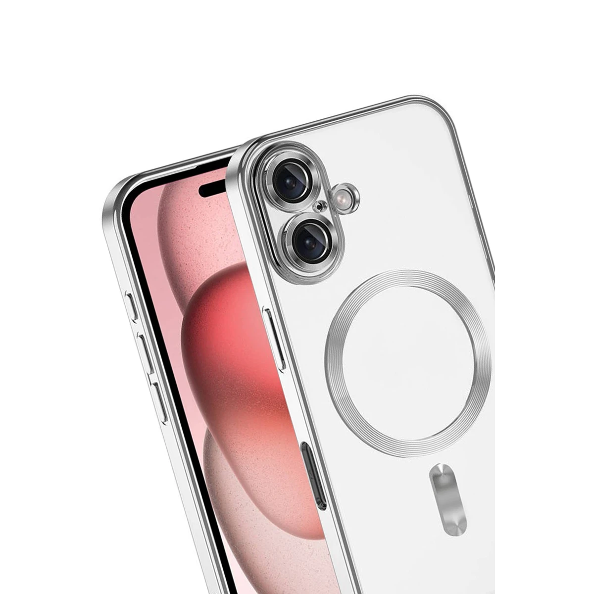 Apple iPhone 17 Kross Magneticsafe Kapak - Gümüş