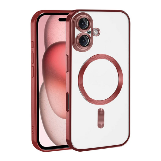 Apple iPhone 17 Kross Magneticsafe Kapak - Kırmızı