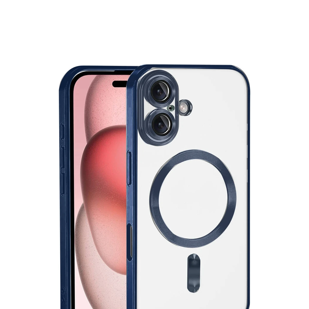 Apple iPhone 17 Kross Magneticsafe Kapak - Lacivert