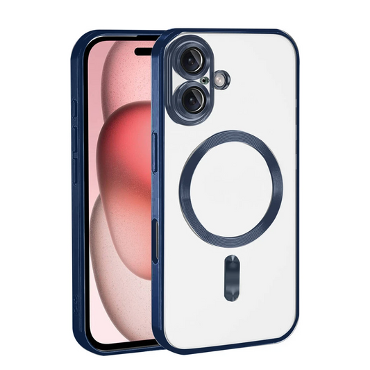 Apple iPhone 17 Kross Magneticsafe Kapak - Lacivert