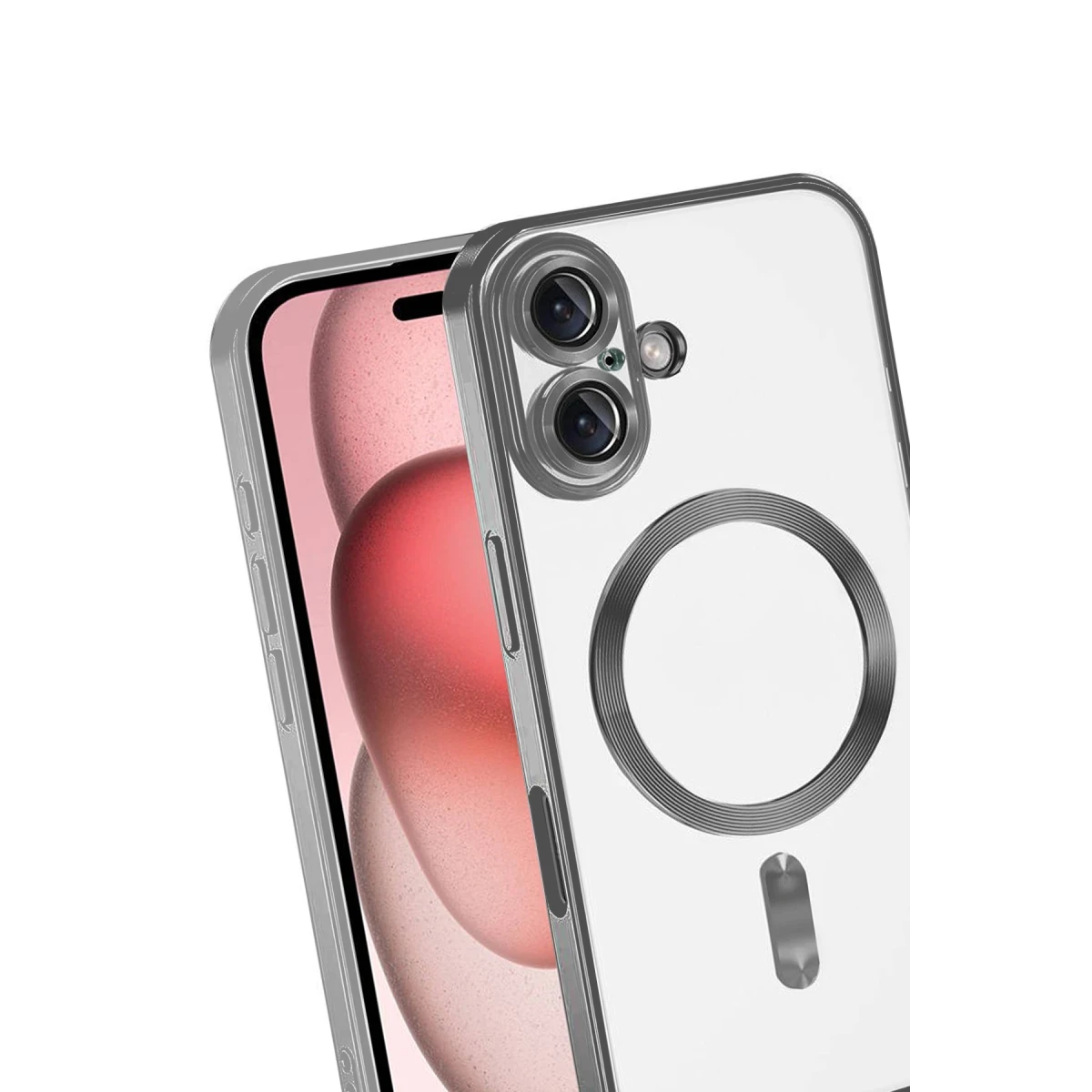 Apple iPhone 17 Kross Magneticsafe Kapak - Titan Gri