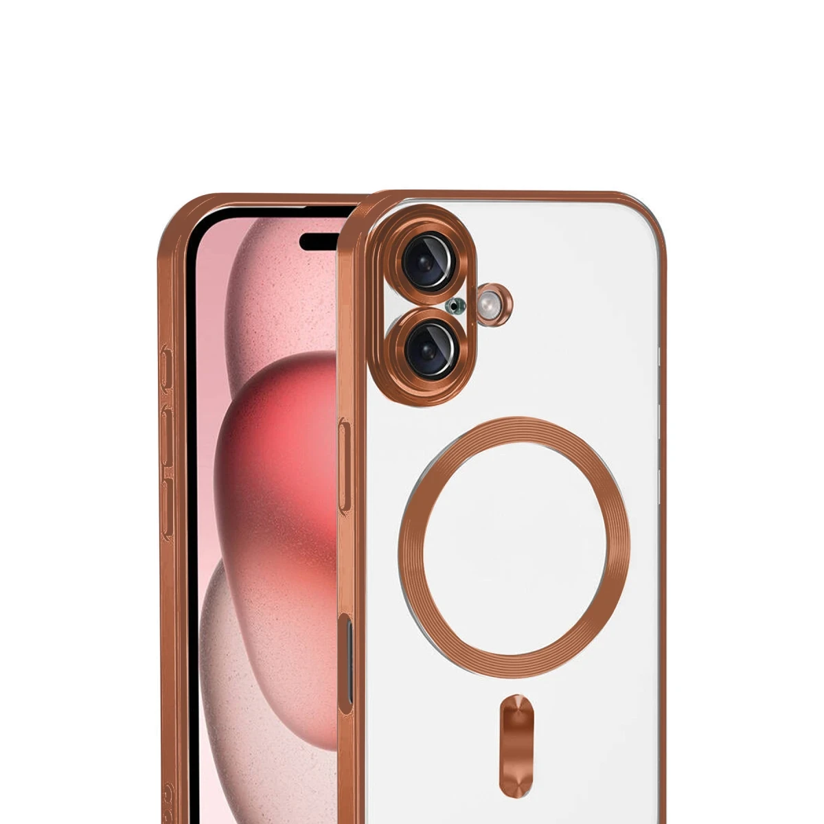 Apple iPhone 17 Kross Magneticsafe Kapak - Turuncu
