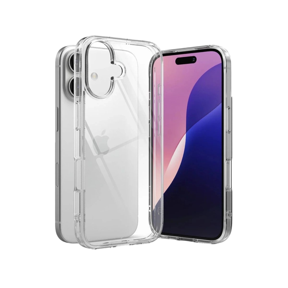 Apple iPhone 17 Lüx Şeffaf Silikon - Şeffaf