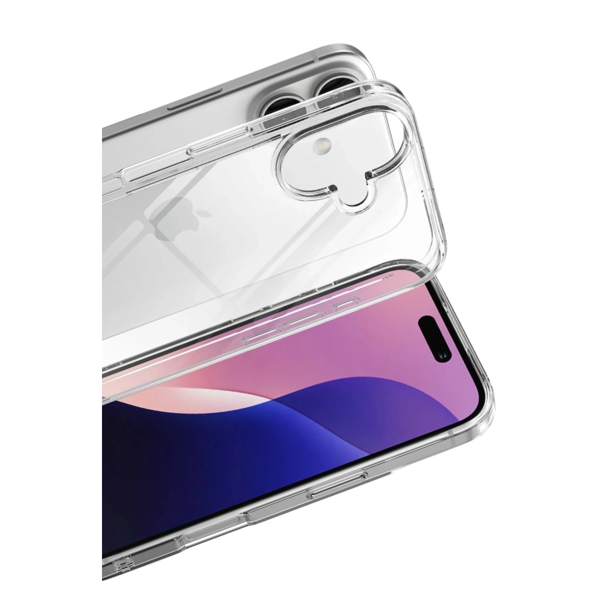 Apple iPhone 17 Lüx Şeffaf Silikon - Şeffaf