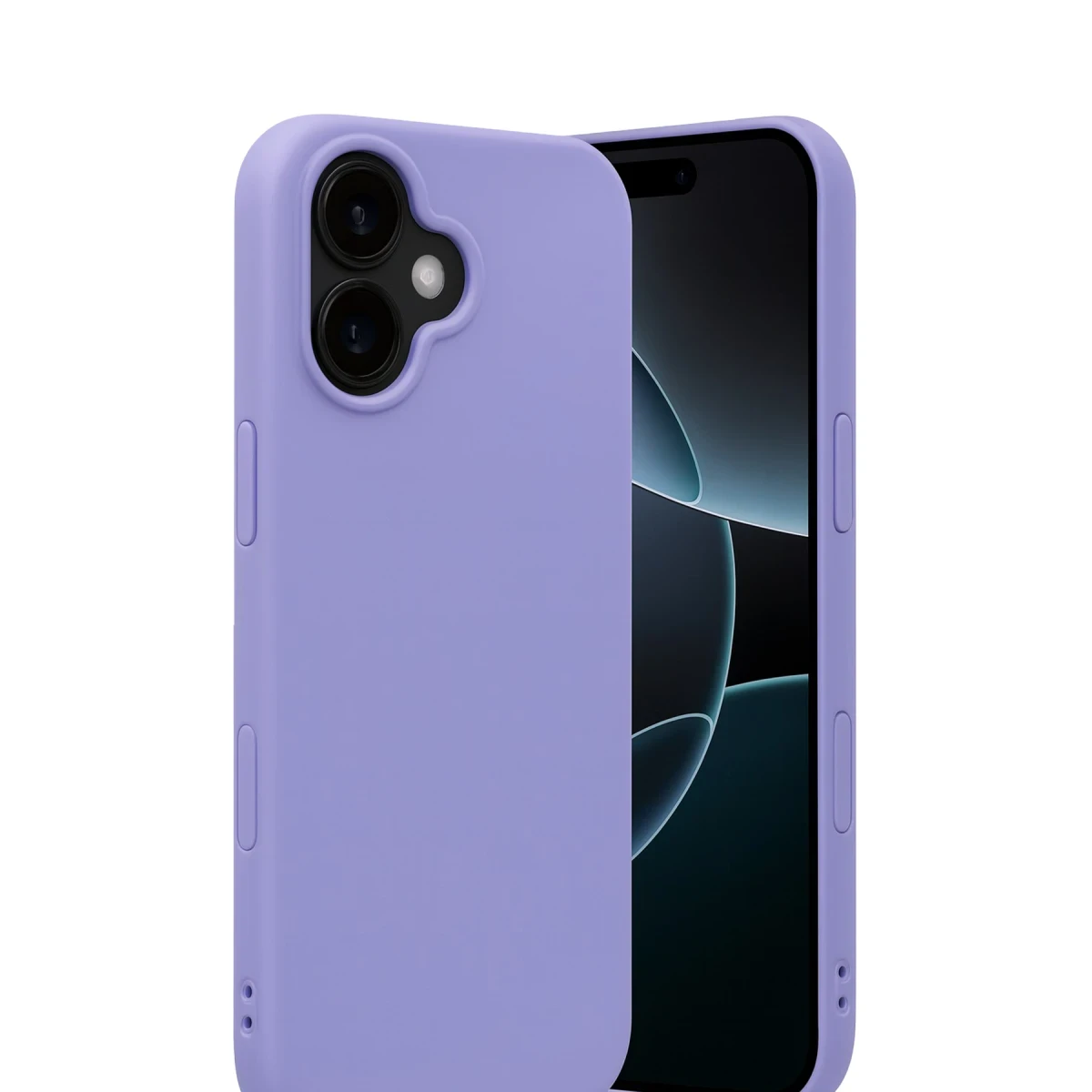 Apple iPhone 17 Nano içi Kadife Silikon - Lila