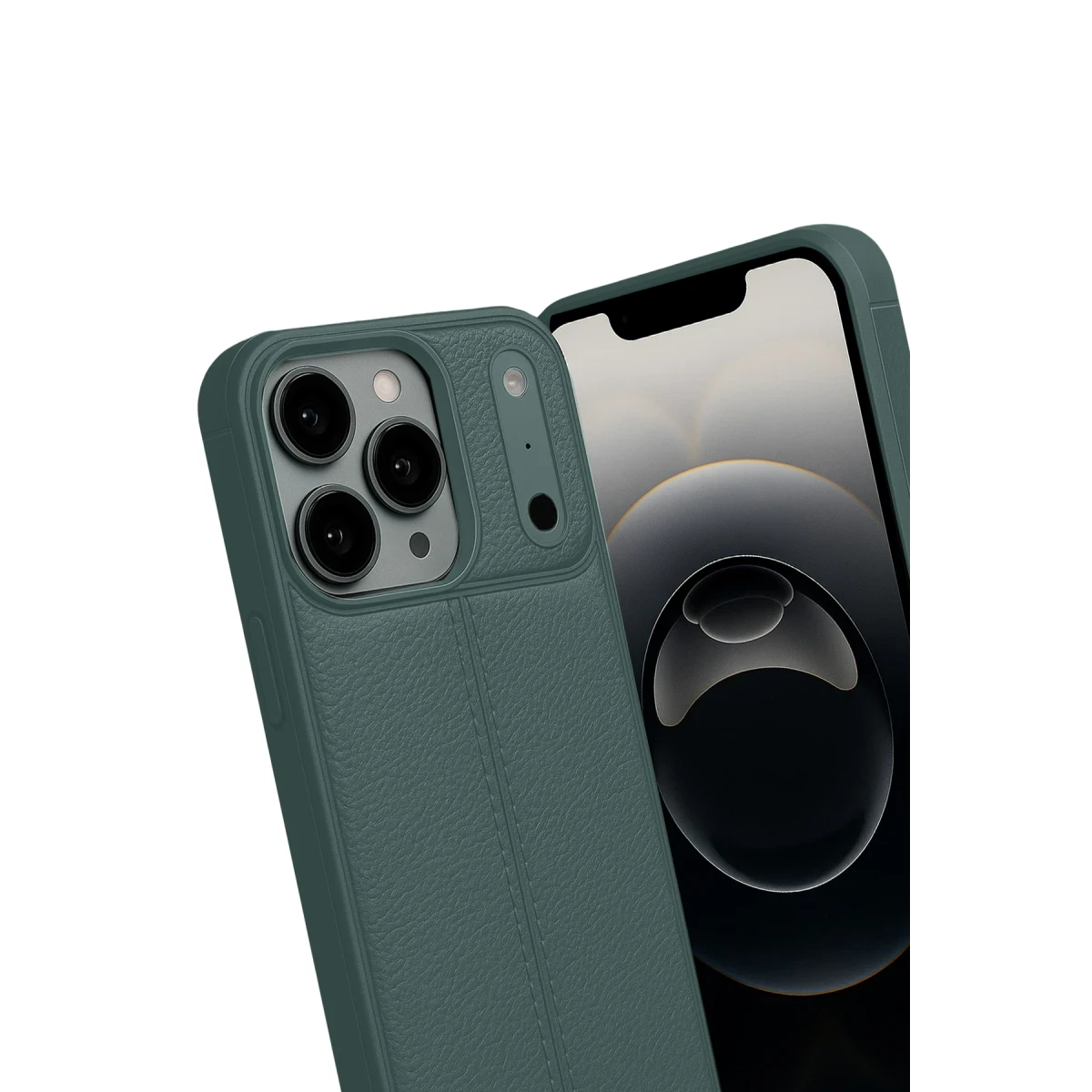 Apple iPhone 17 Pro Auto Focus Kapak - Koyu Yeşil