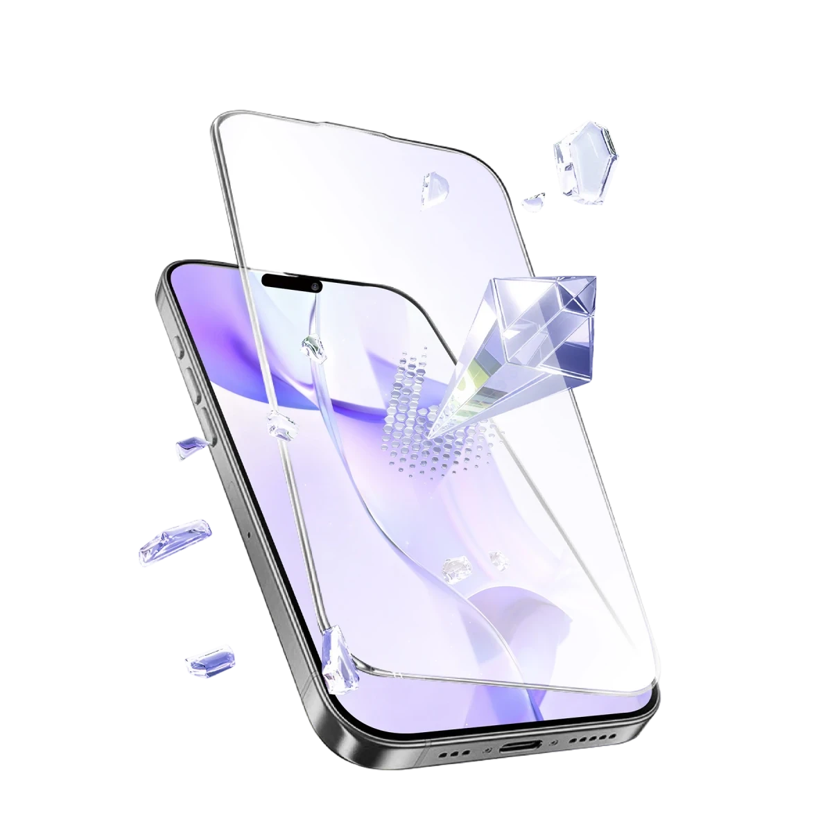 Apple iPhone 17 Pro Bilvis 5in1 3D Magic Cam Ekran Koruyucu - Siyah