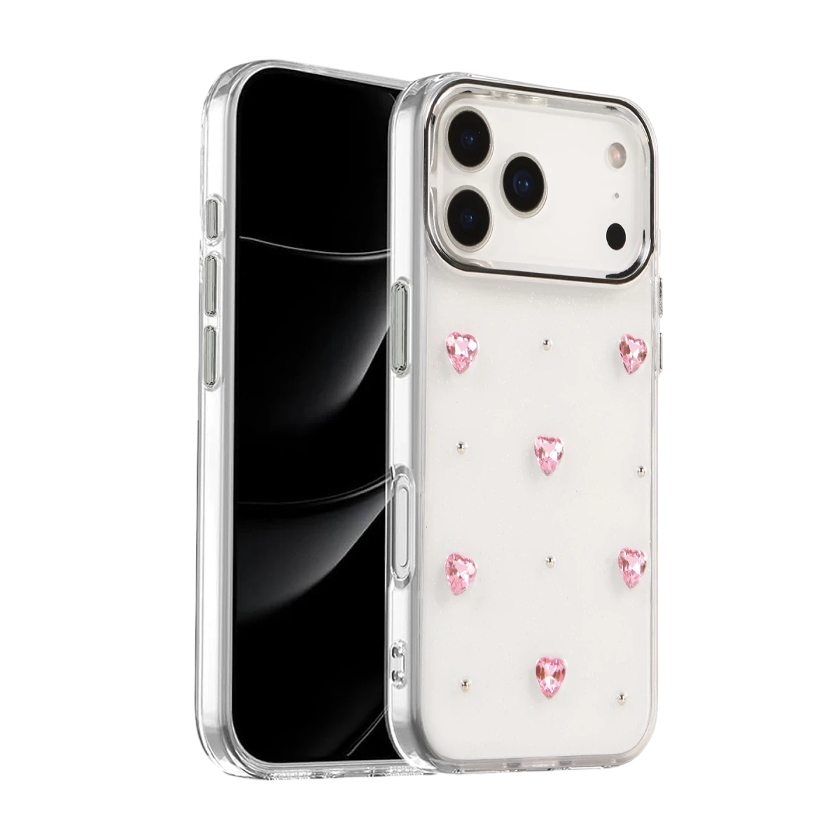 Apple iPhone 17 Pro Fiyonk Desenli Kapak - Desen 3
