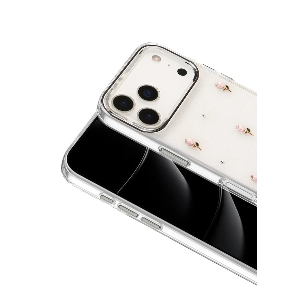 Apple iPhone 17 Pro Fiyonk Desenli Kapak - Desen 6