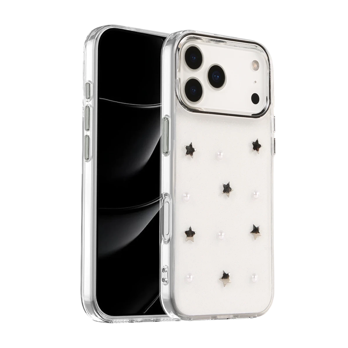 Apple iPhone 17 Pro Fiyonk Desenli Kapak - Desen 7