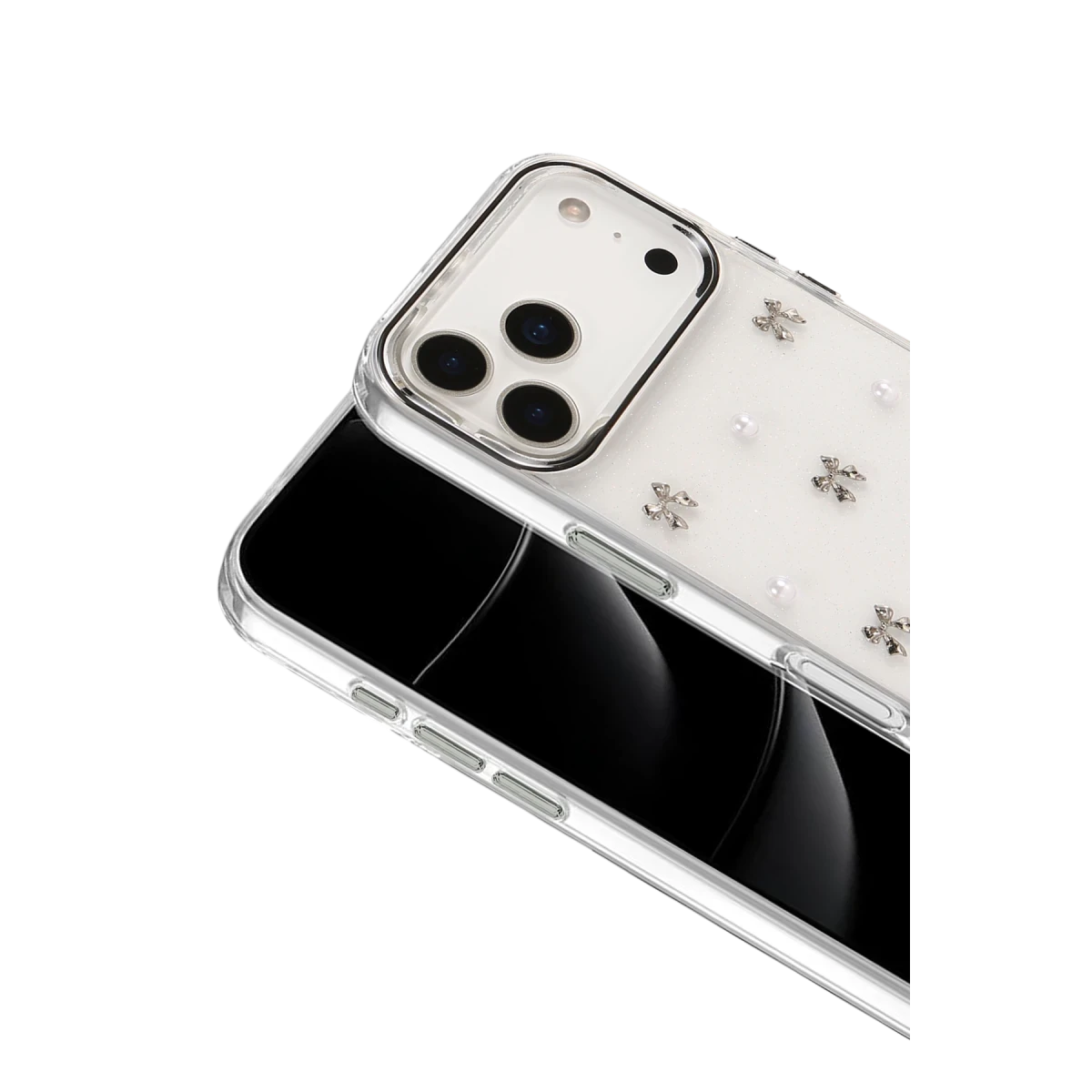 Apple iPhone 17 Pro Fiyonk Desenli Kapak - Desen 8