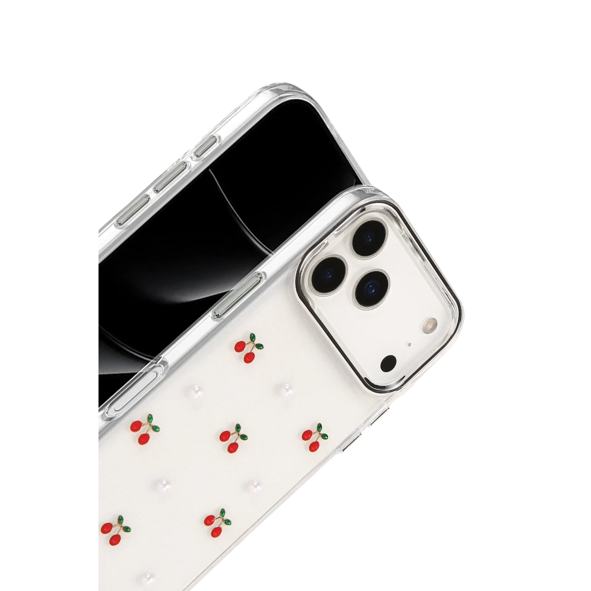Apple iPhone 17 Pro Fiyonk Desenli Kapak - Desen 9