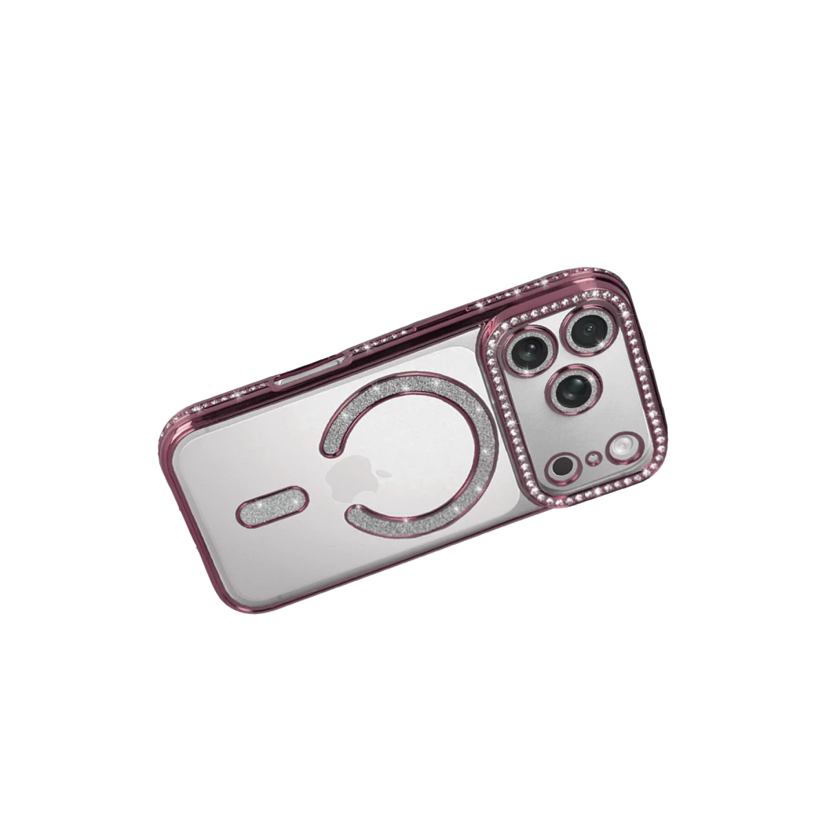 Apple iPhone 17 Pro Joke Simli Magneticsafe Kılıf - Pembe