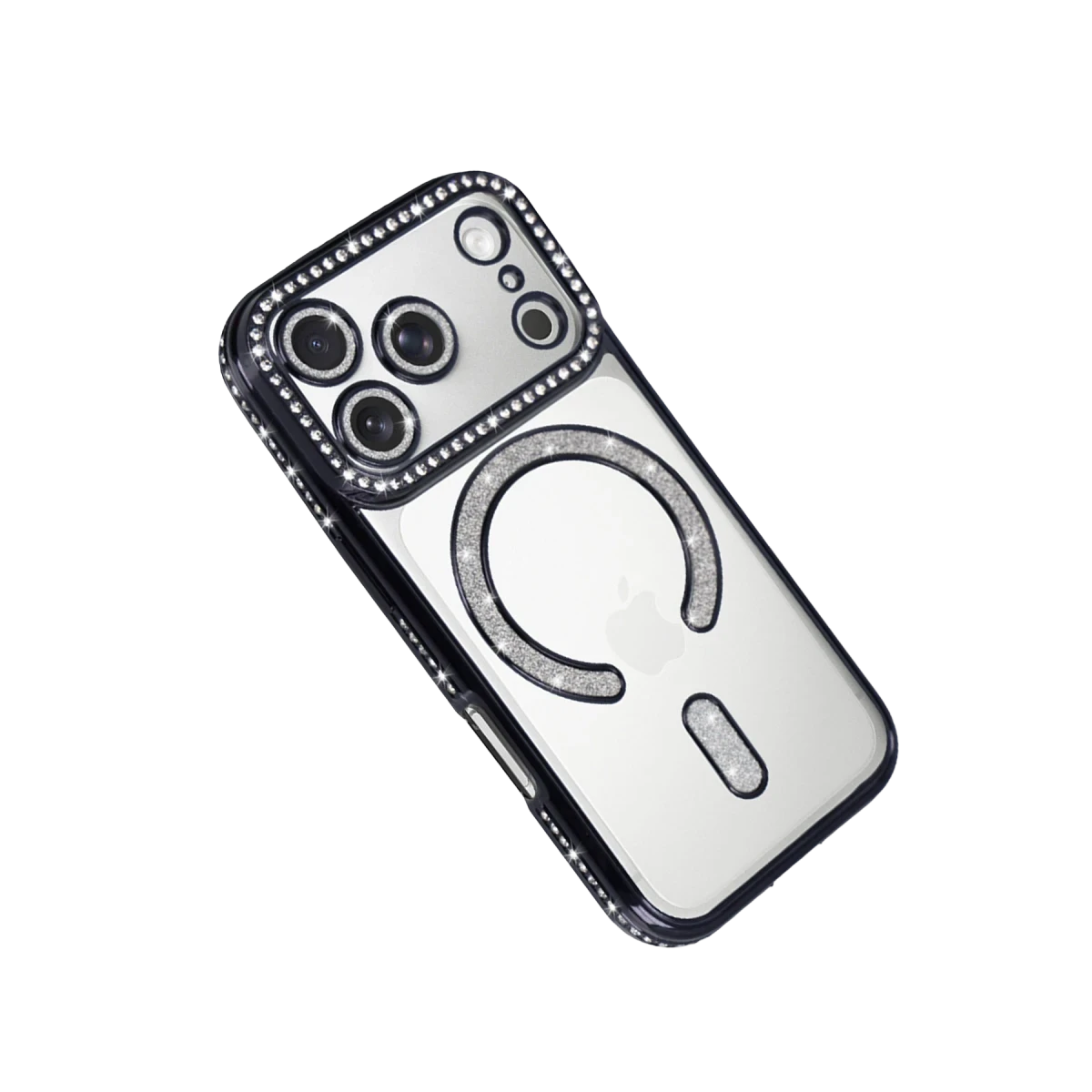 Apple iPhone 17 Pro Joke Simli Magneticsafe Kılıf - Siyah