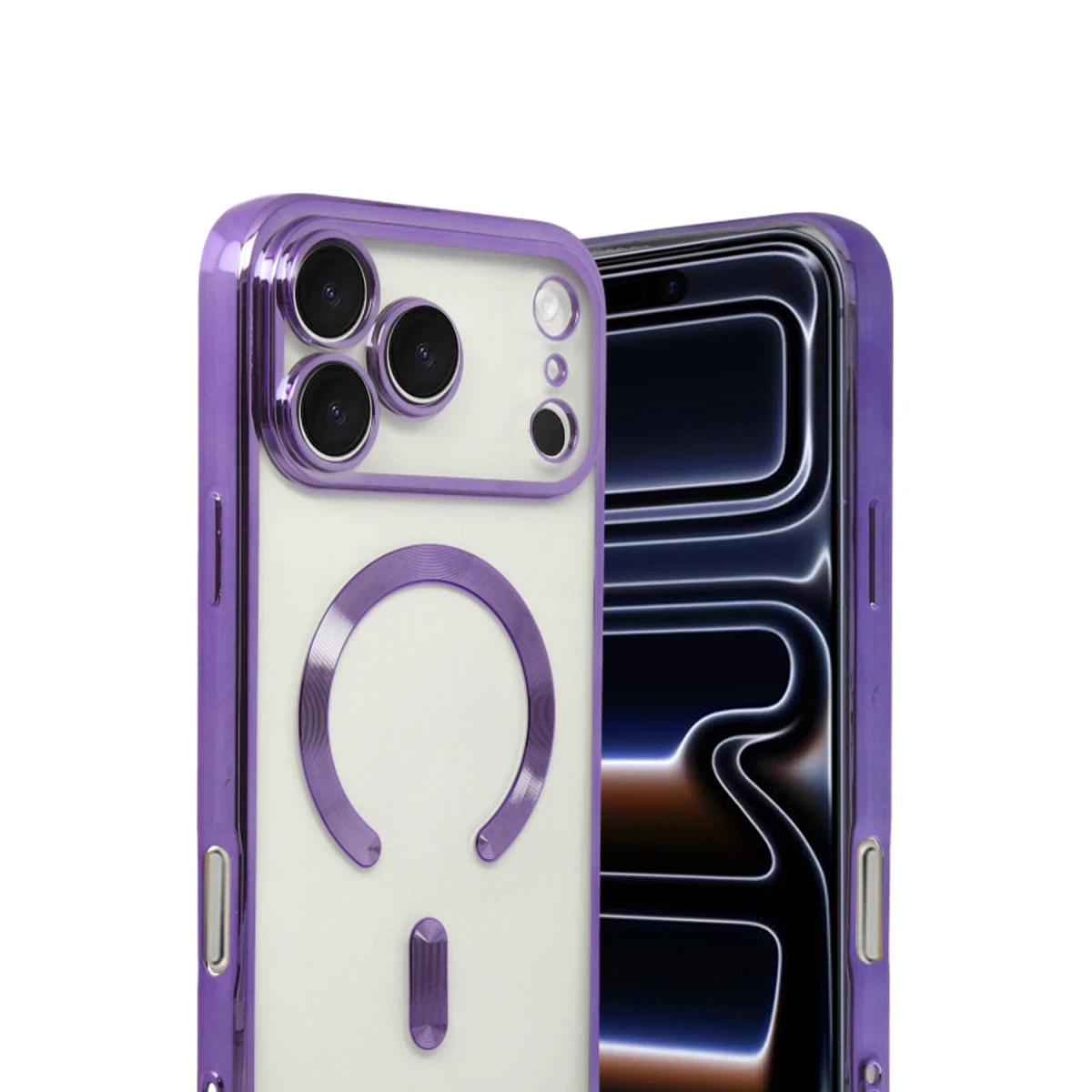 Apple iPhone 17 Pro Kross Magneticsafe Kapak - Mor
